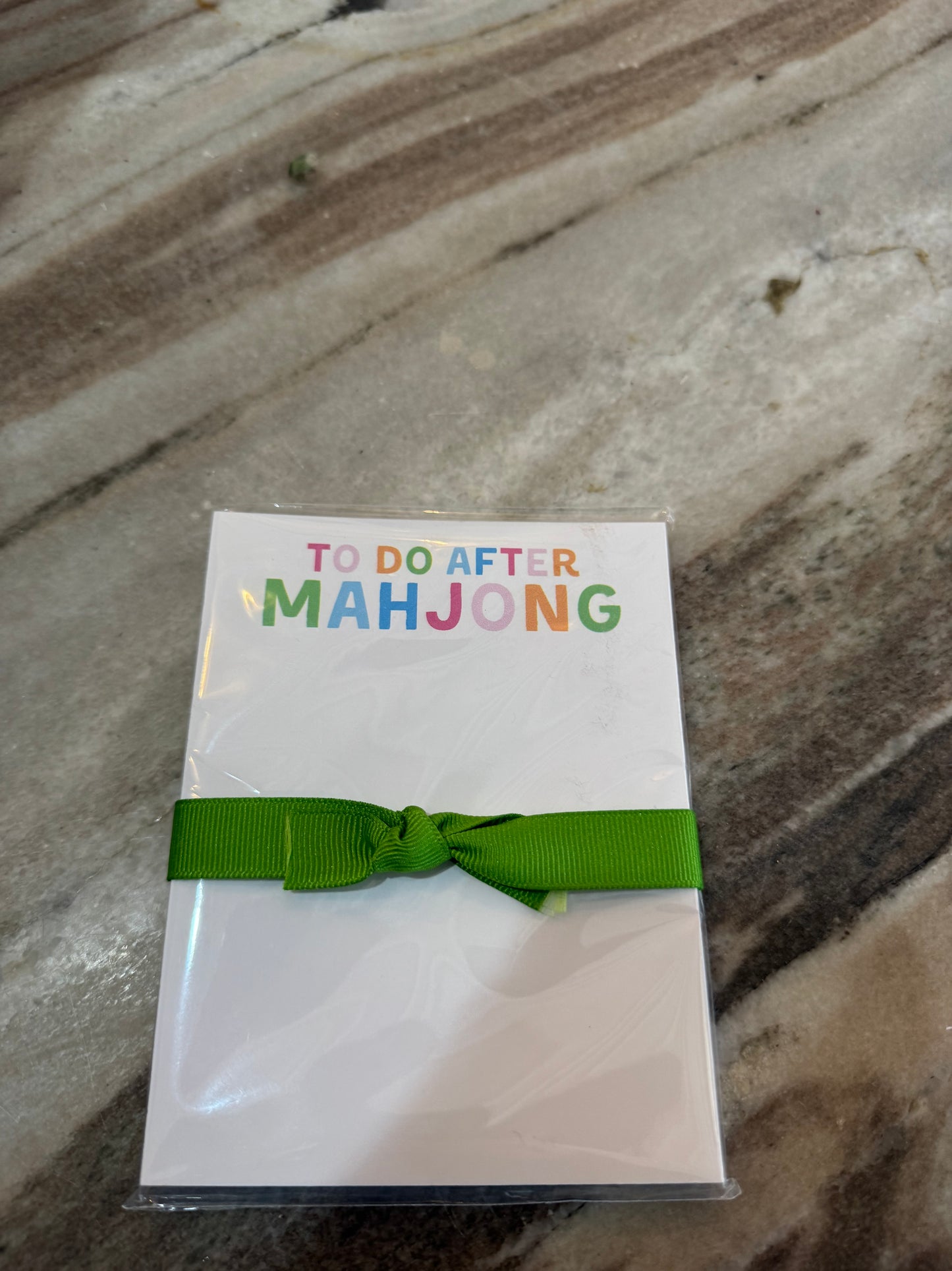 To Do After Mahjong 🀄️ Mini Notepads