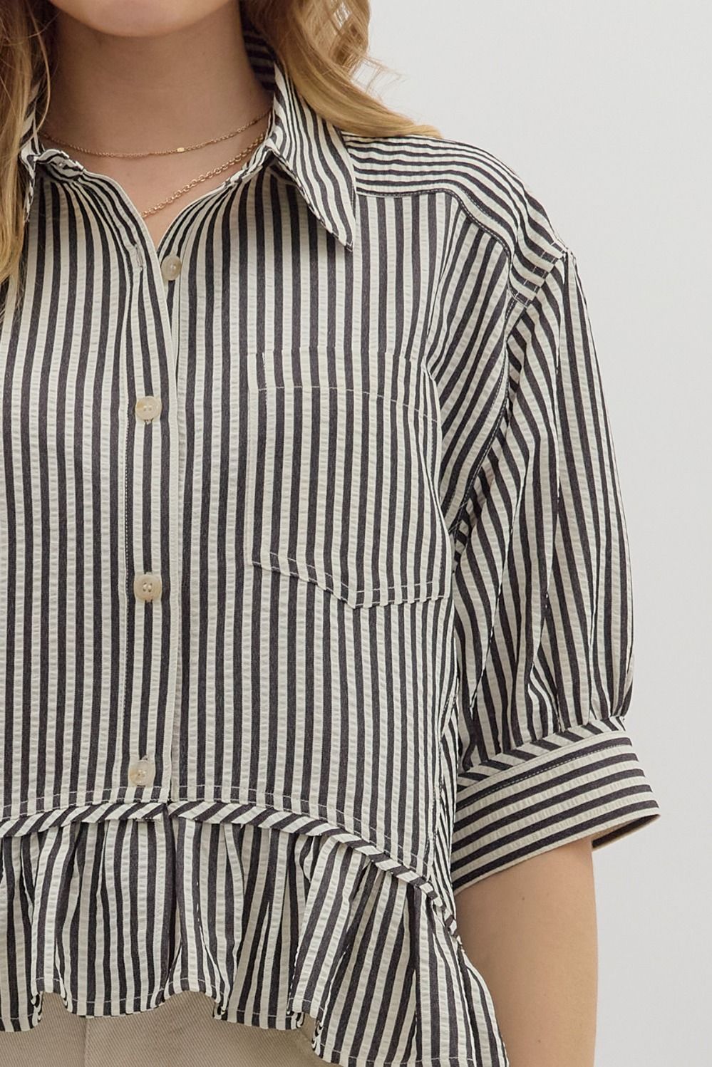 The Lila Lane Stripe Top