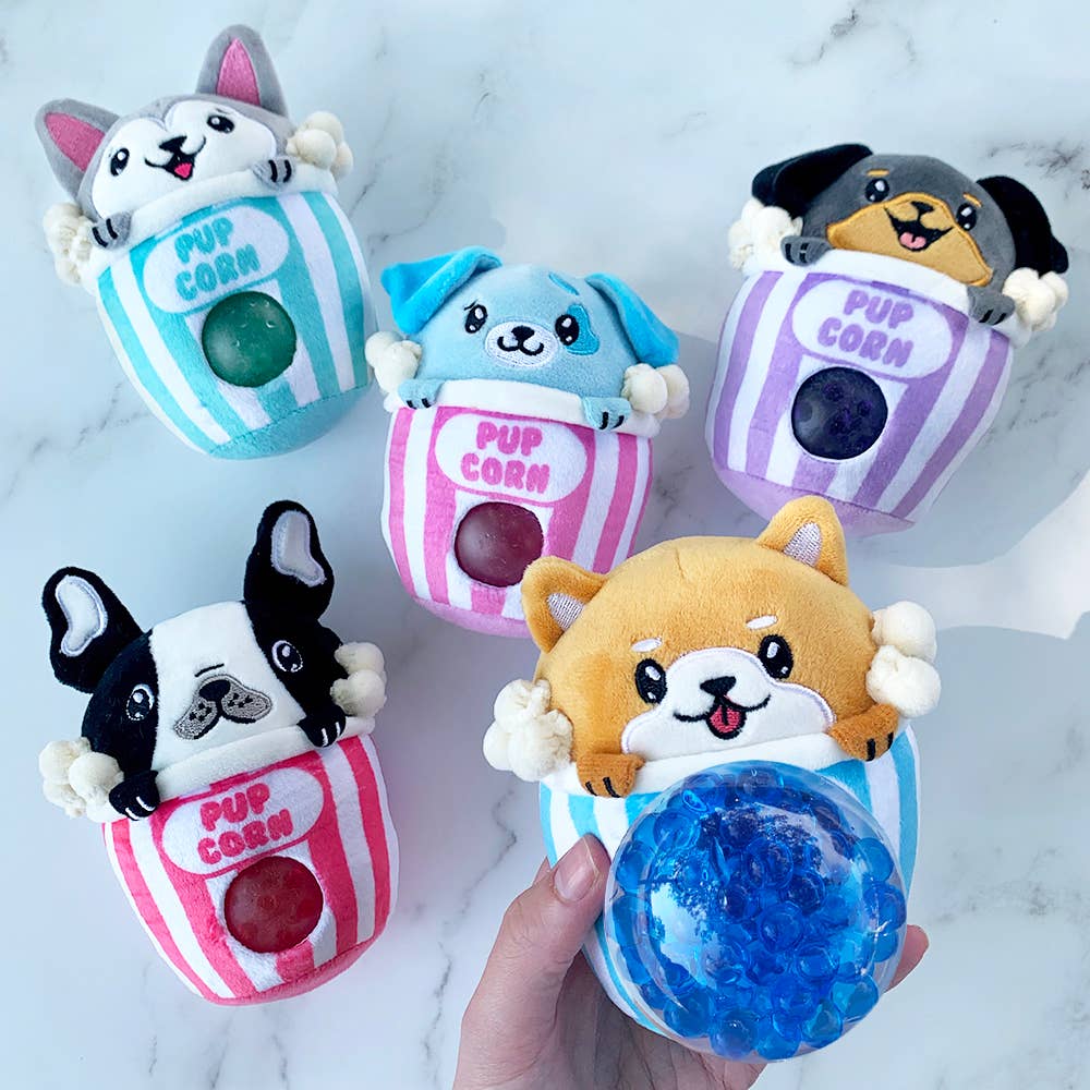 Pup Corn Puppies - Sensory Beadie Buddies Squishy Toy