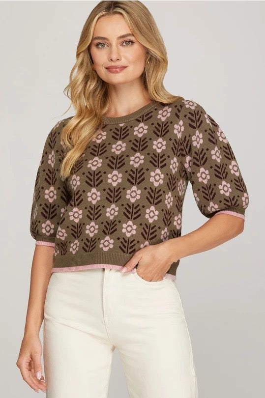 The Cottage Charm Sweater