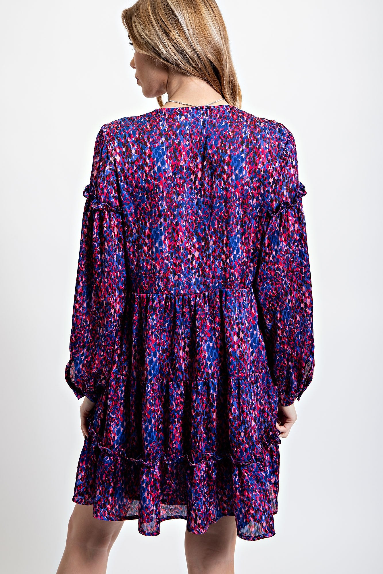 Effortlessly Intriguing Print Dress
