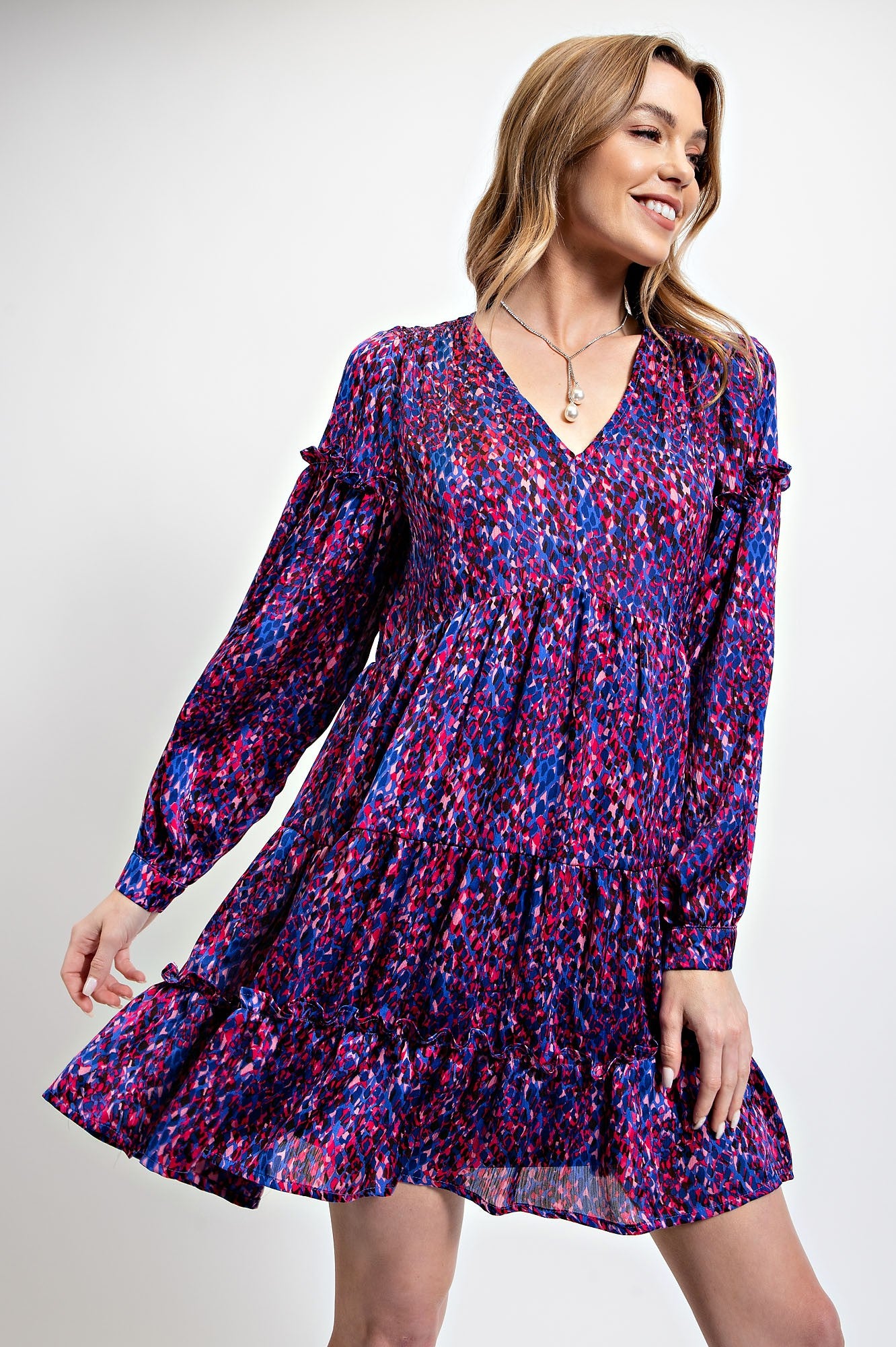 Effortlessly Intriguing Print Dress