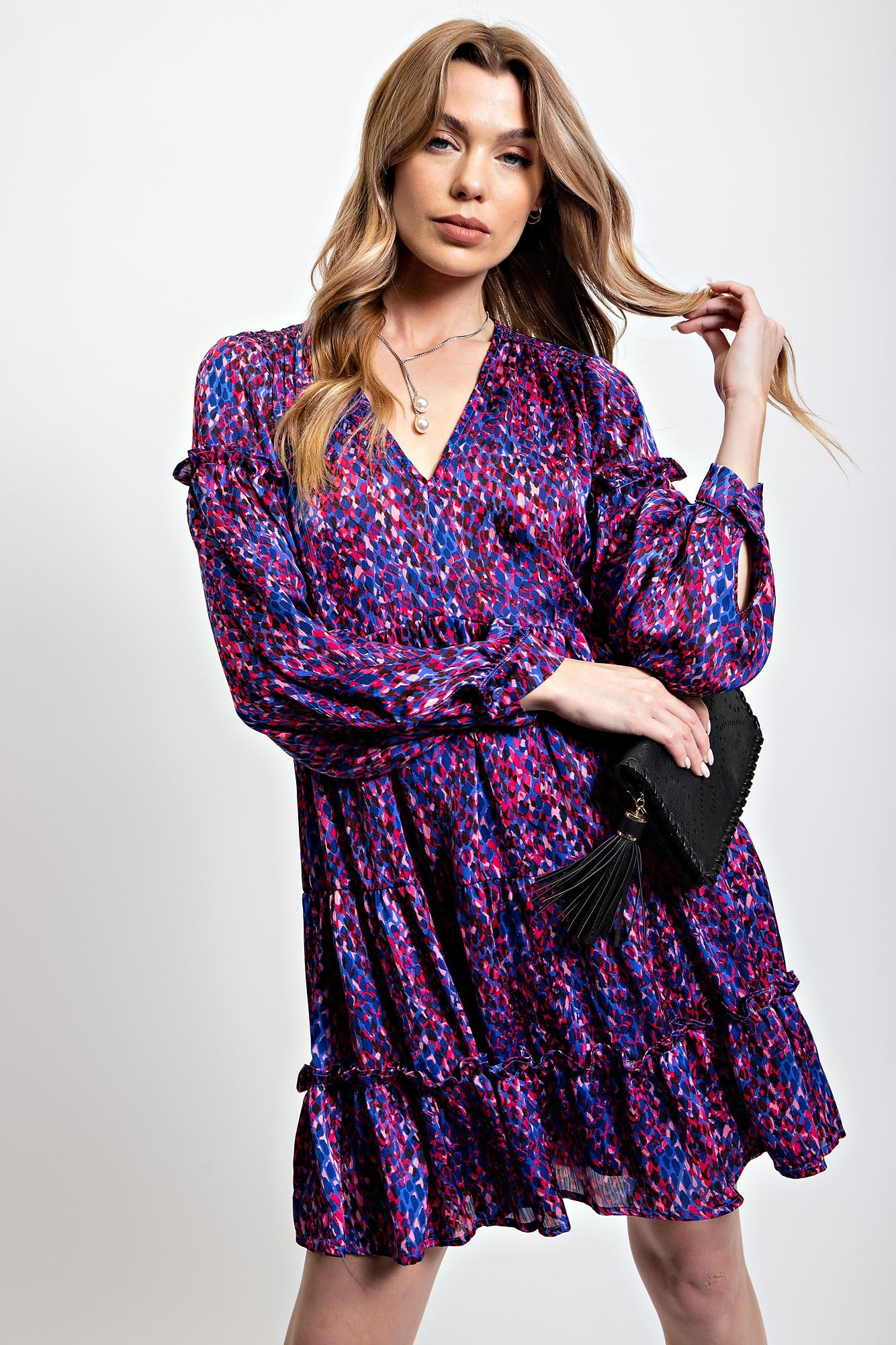 Effortlessly Intriguing Print Dress