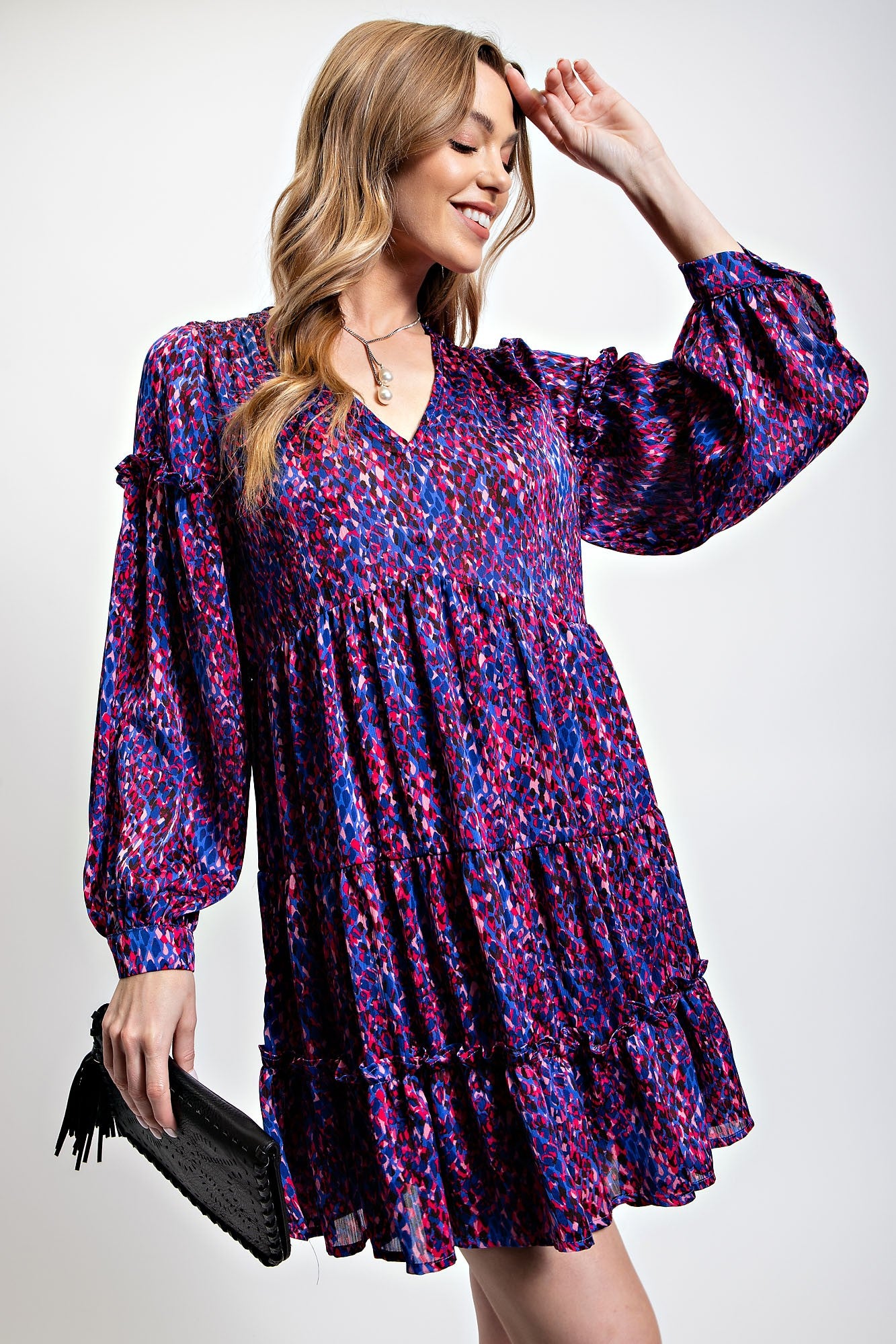 Effortlessly Intriguing Print Dress
