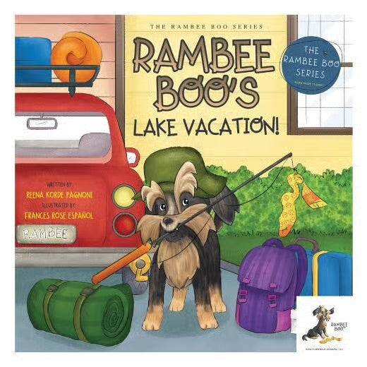 Rambee Boo’s Lake Vacation! Paperback Book - Milo & Lily Boutique