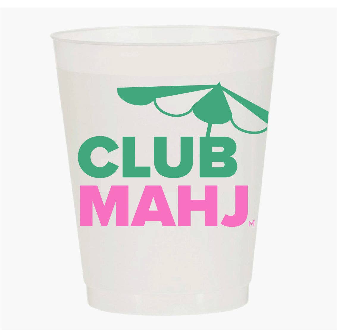 Club Mahj Frost Flex Reuseable Mahjong Cups
