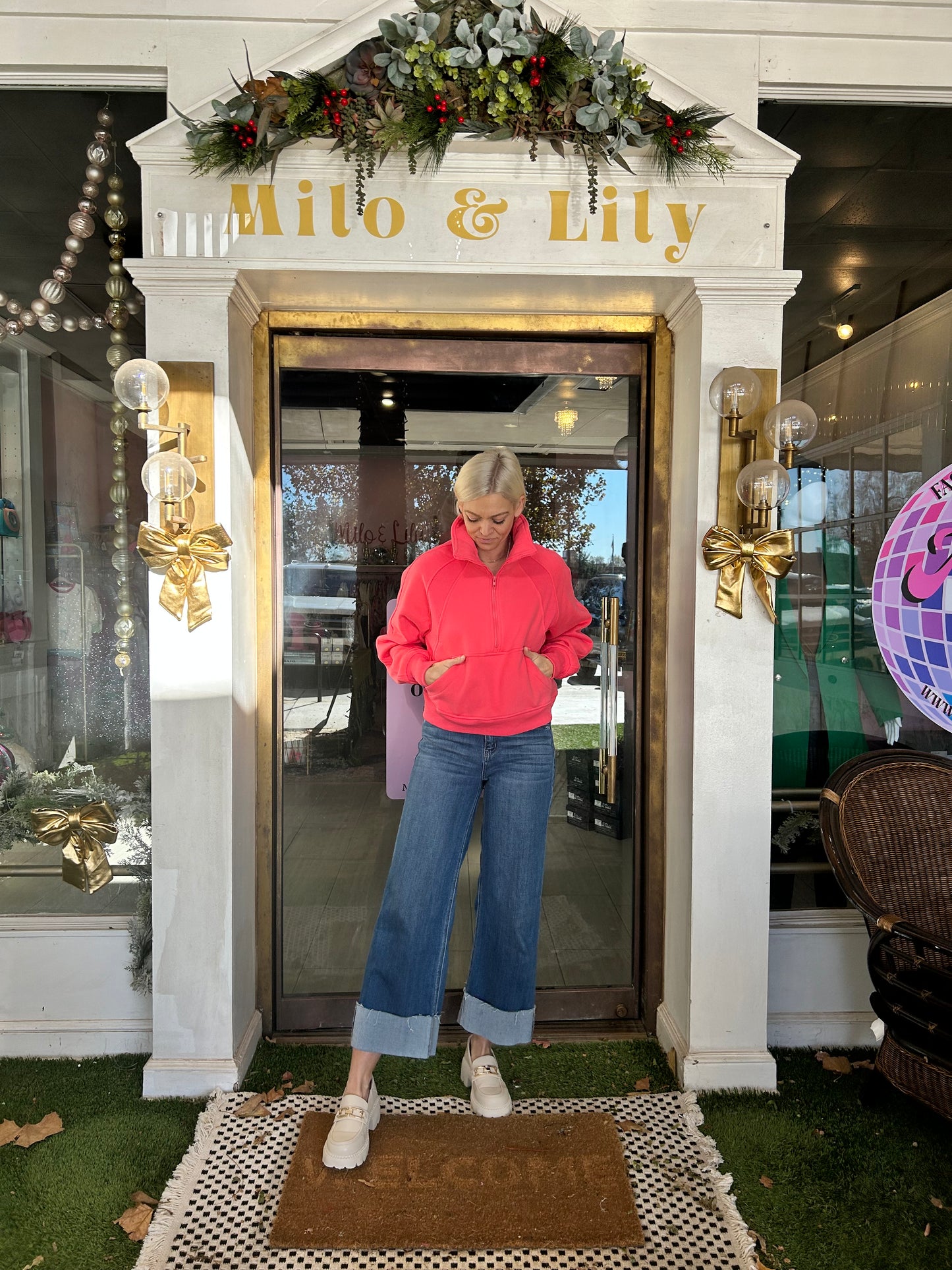 Dove Pullover Half Zip Sweater : Multiple Colors