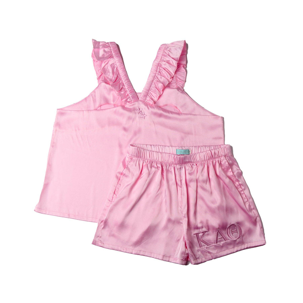 Sorority PINK PERFECTION Satin Set: Kappa Alpha Theta
