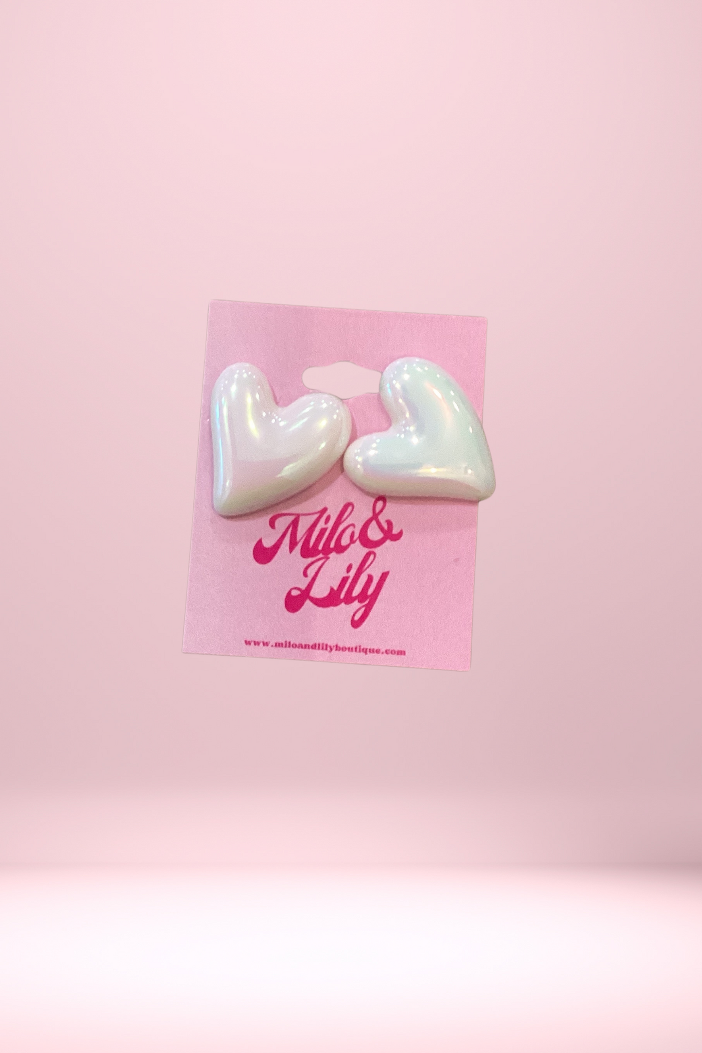 Sweetheart Gloss Earrings 💖✨