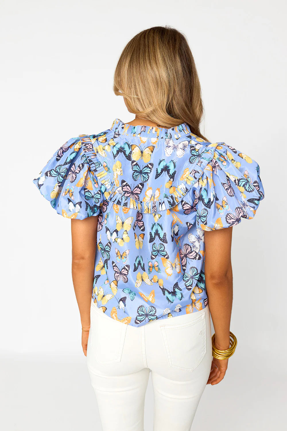 Leeland Puff Sleeve Butterfly Top (BuddyLove)