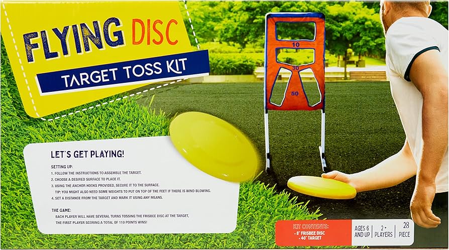Flying Disco Target Toss Kit