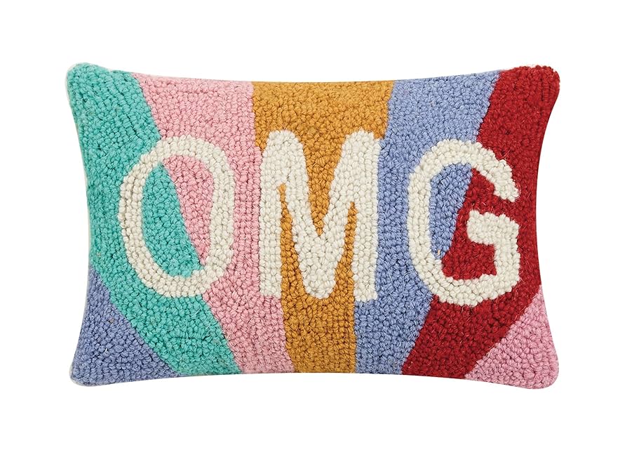 OMG Hook Accent Pillow