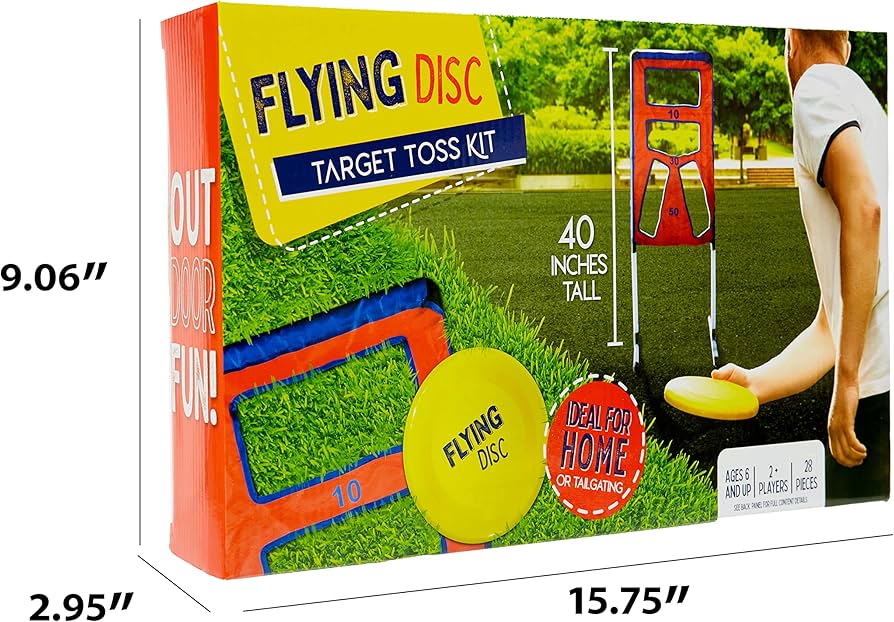 Flying Disco Target Toss Kit