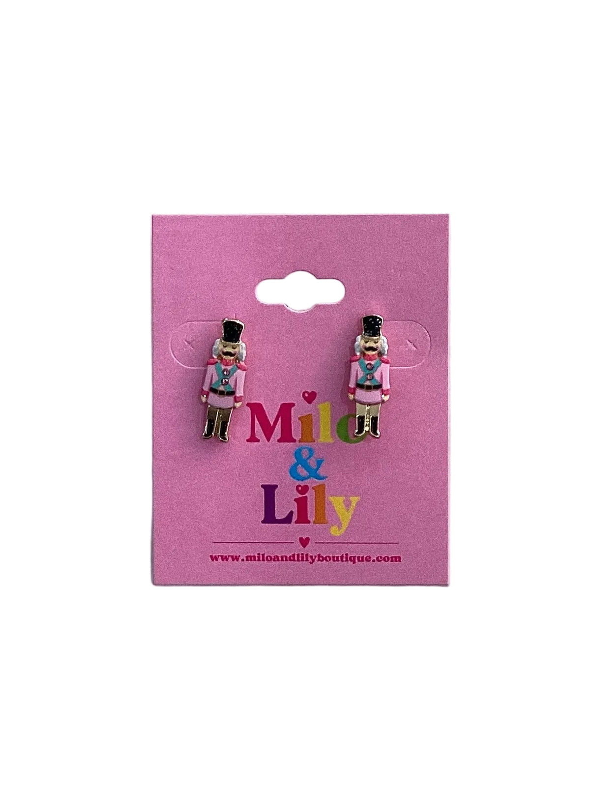 Sugar Plum Nutcracker Stud Earrings - Milo & Lily Boutique