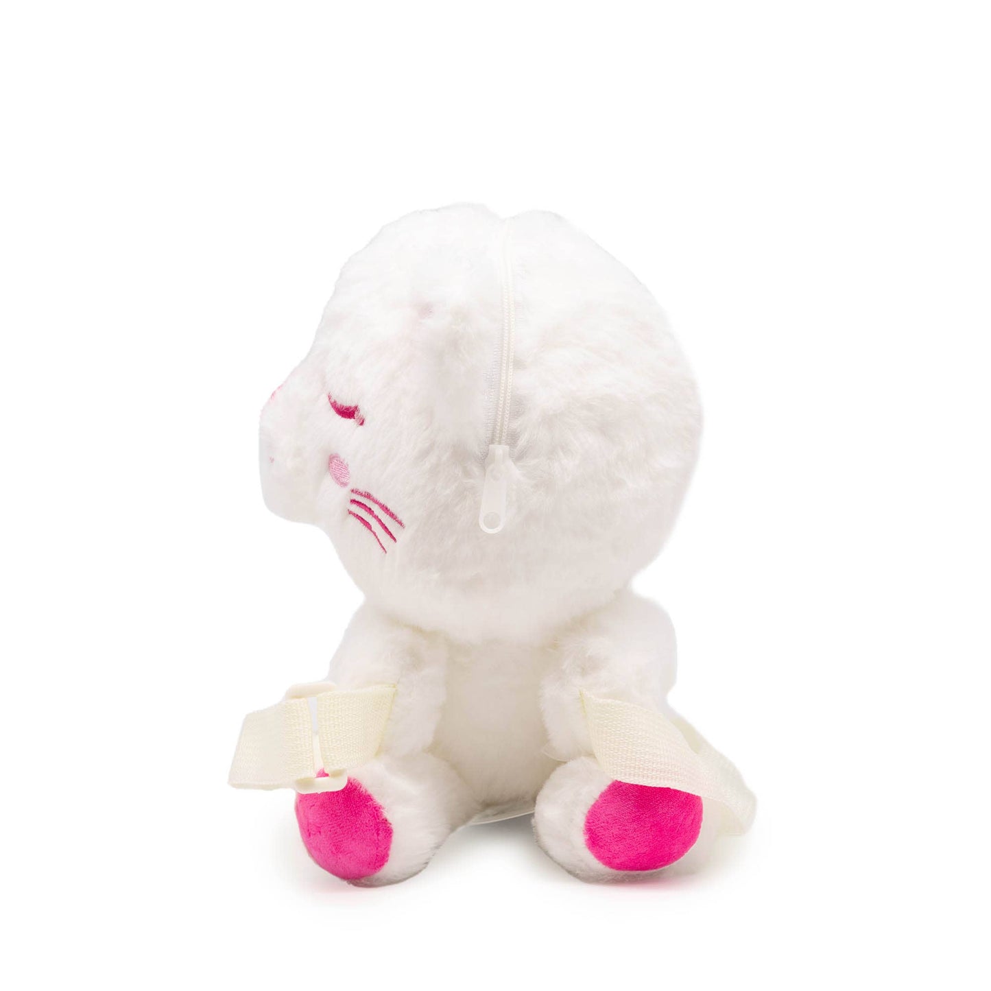 Plush Sling Crossbody Bag - Winky Kitty