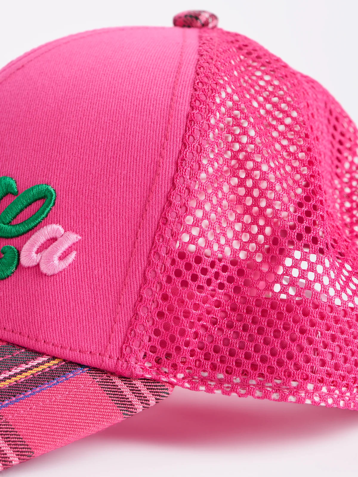 Pink “Fa La La" Trucker Hat