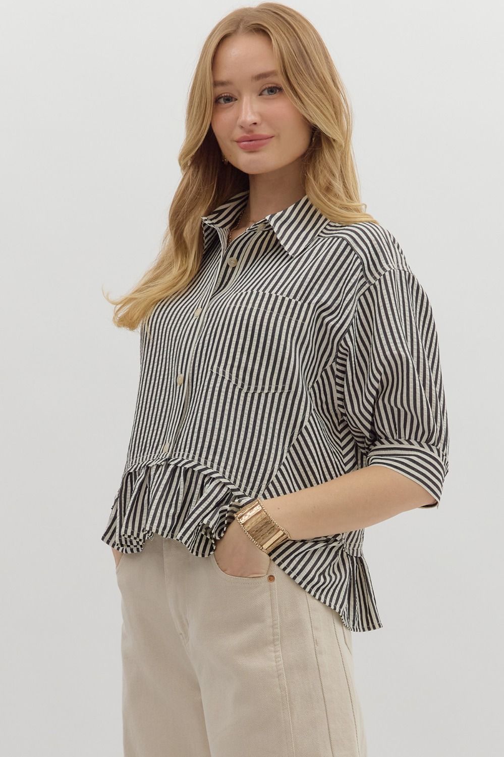 The Lila Lane Stripe Top
