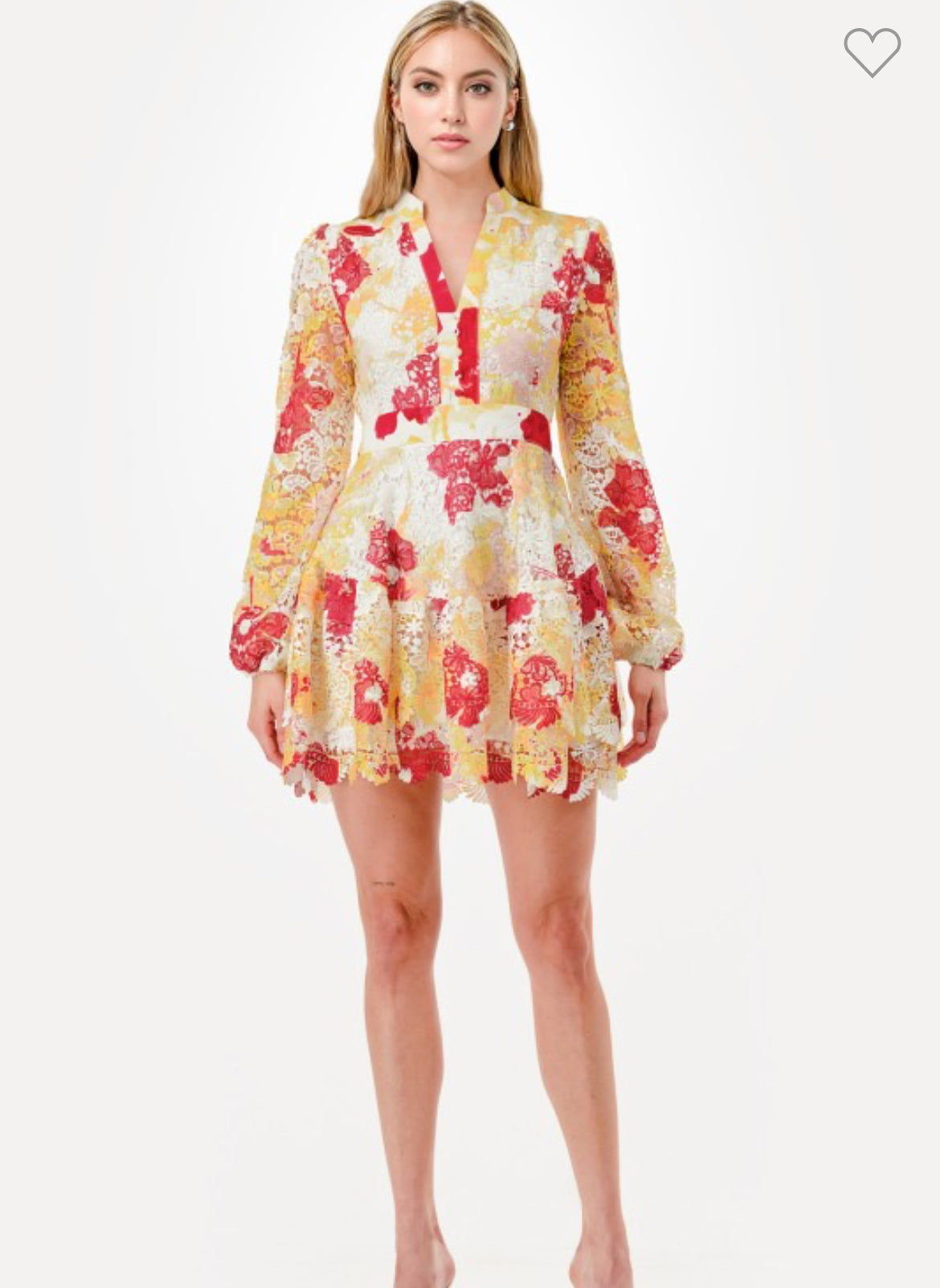 The Autumn Radiance Lace Dress Large The Autumn Radiance Lace Dress Large