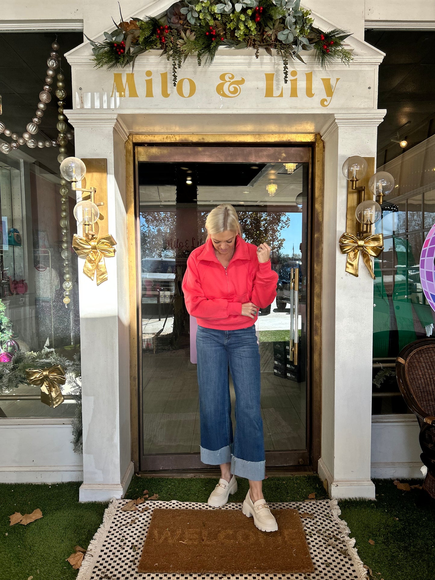Dove Pullover Half Zip Sweater : Multiple Colors