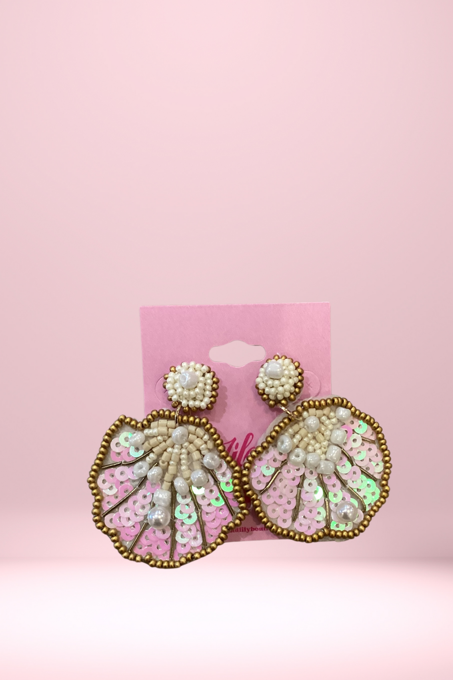 Seaside Sparkle Beaded Earrings