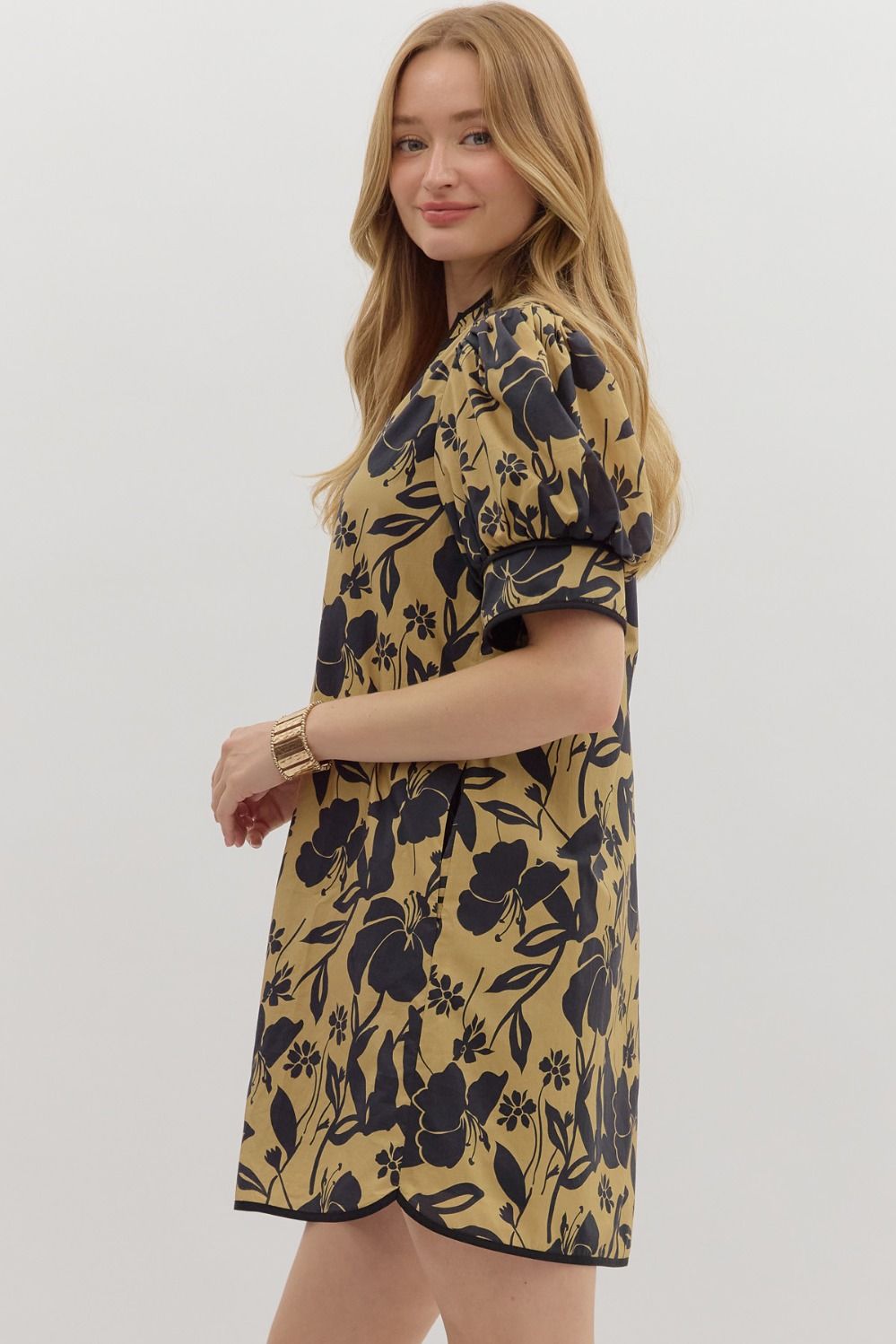 The Golden Dandy Dress