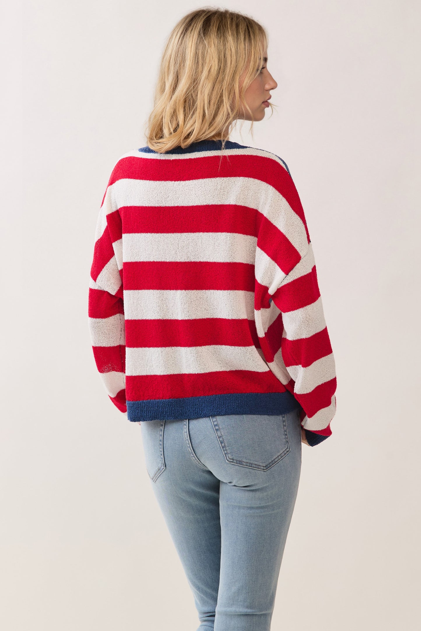 Stars, Stripes & Summer Lightweight Sweater