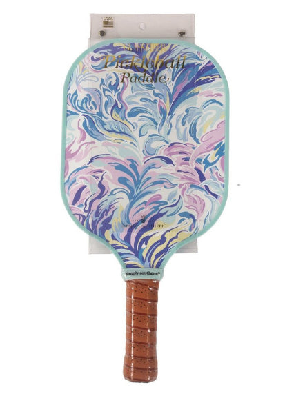 Pickleball Paddle- Watercolor