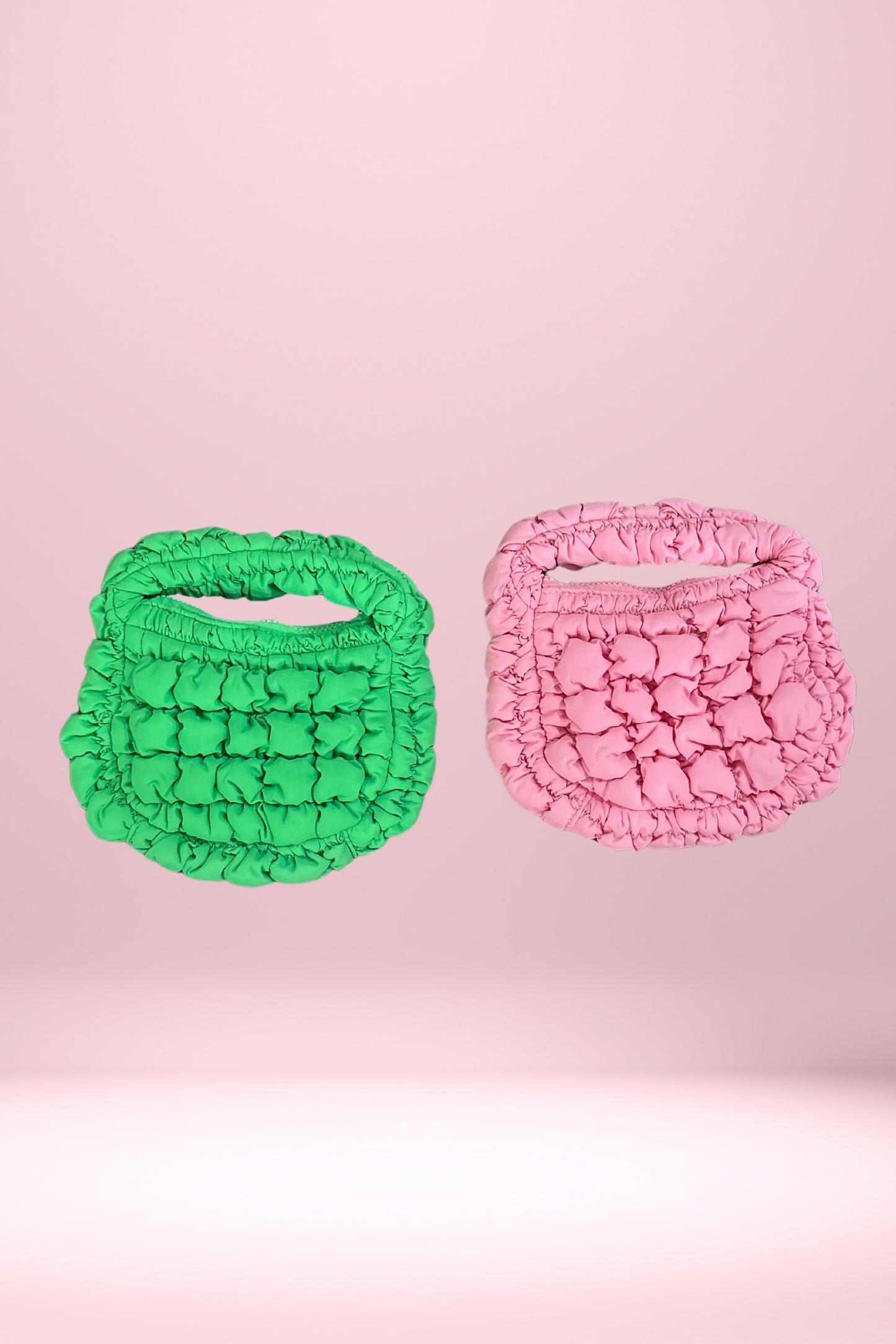 Micro Quilted Puff Bag