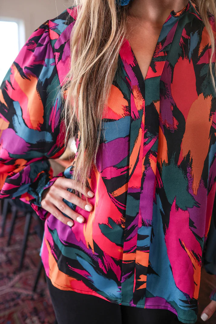 Painted Perfection Blouse