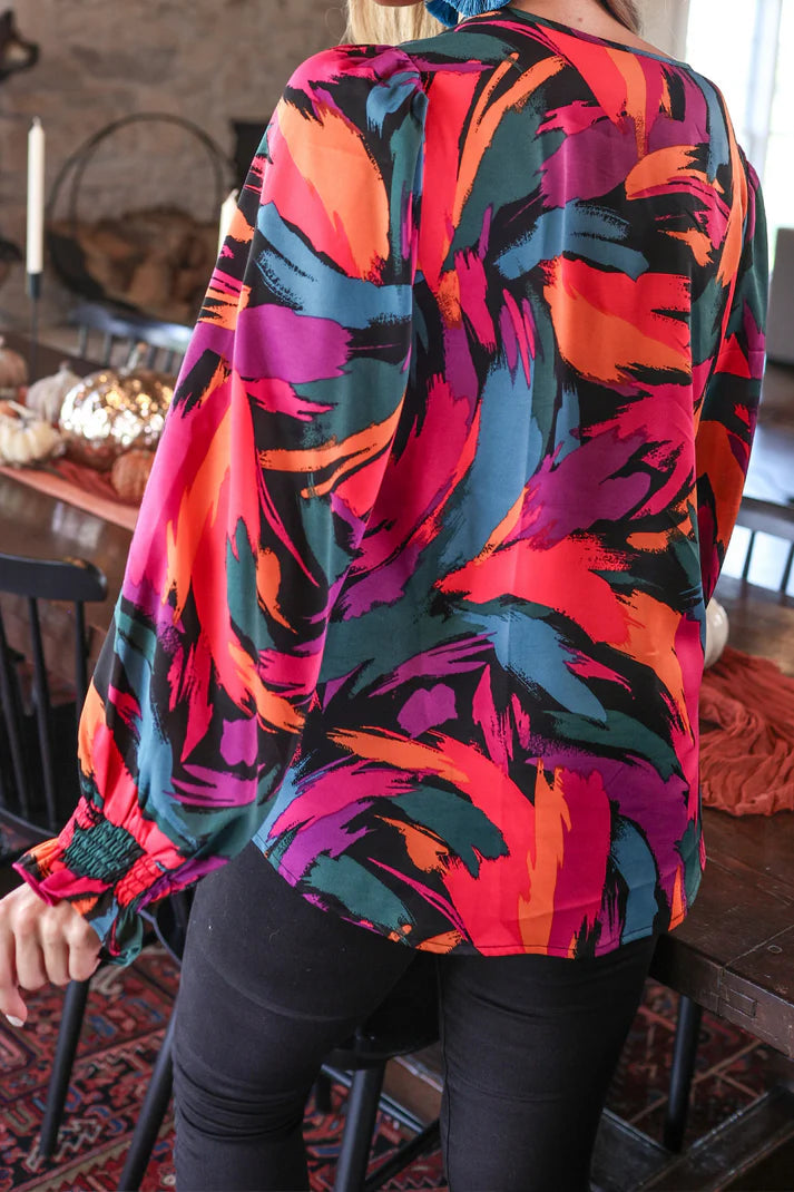 Painted Perfection Blouse