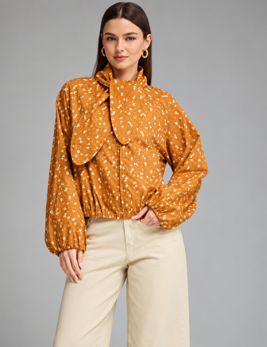 The Marigold Bow Jacket