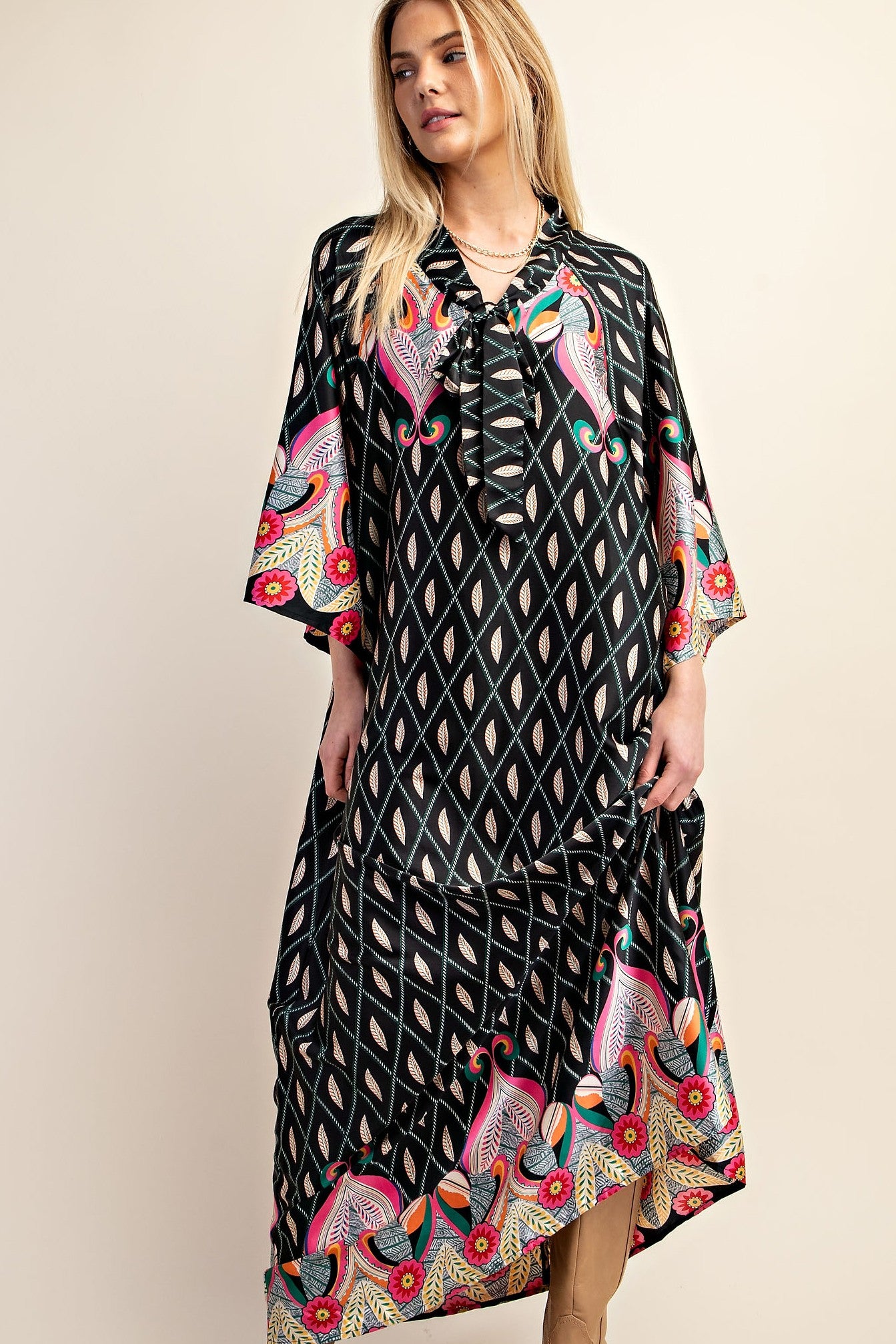 Topanga Printed Kaftan