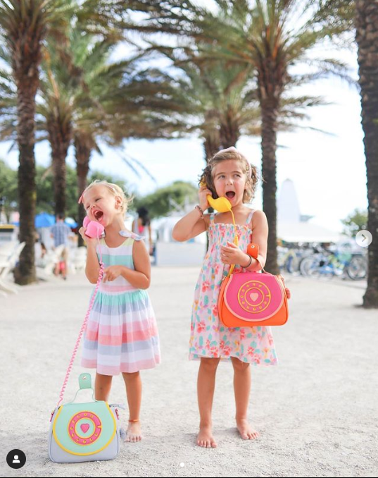 Ring Ring Phone Convertible Handbag: Fruity Fresh Pink