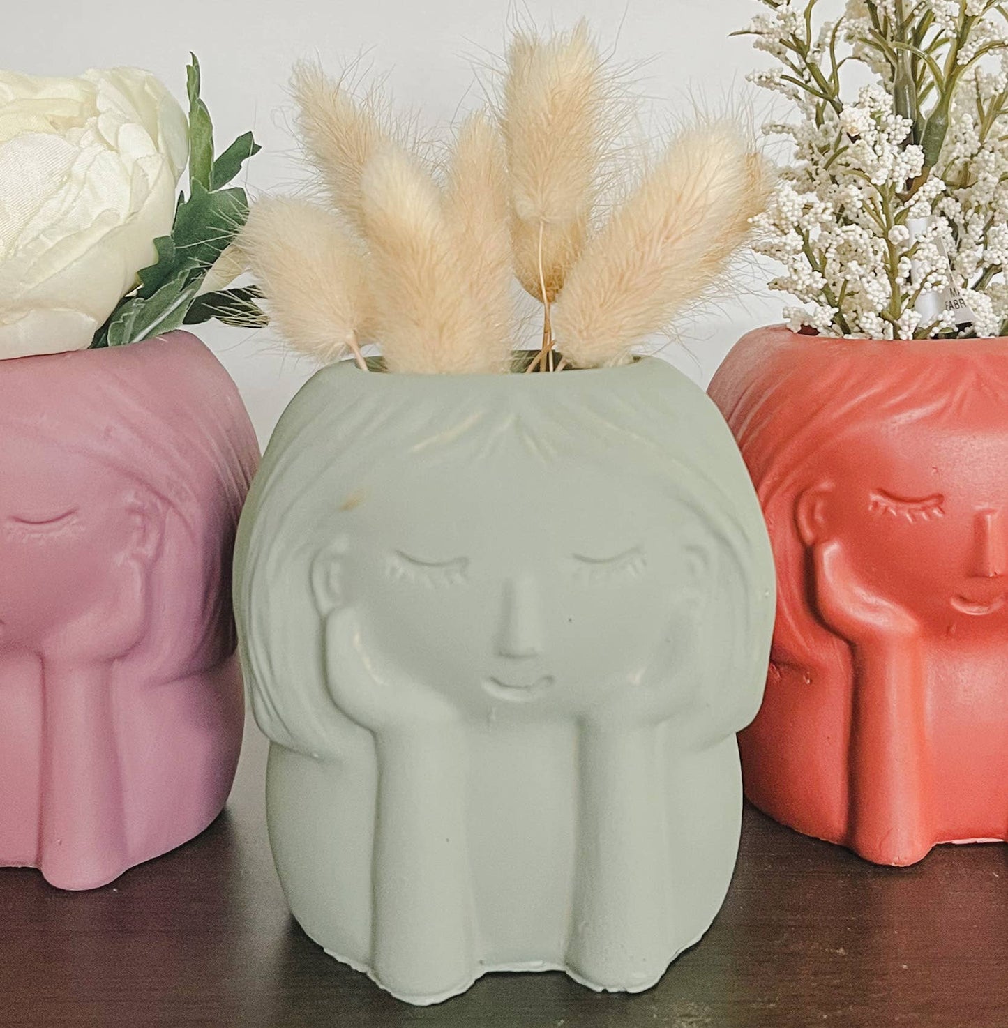 Little Lady Concrete Vase
