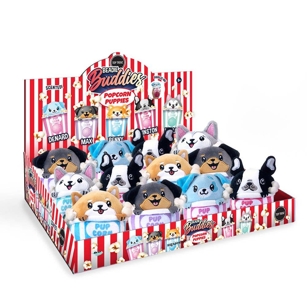 Pup Corn Puppies - Sensory Beadie Buddies Squishy Toy