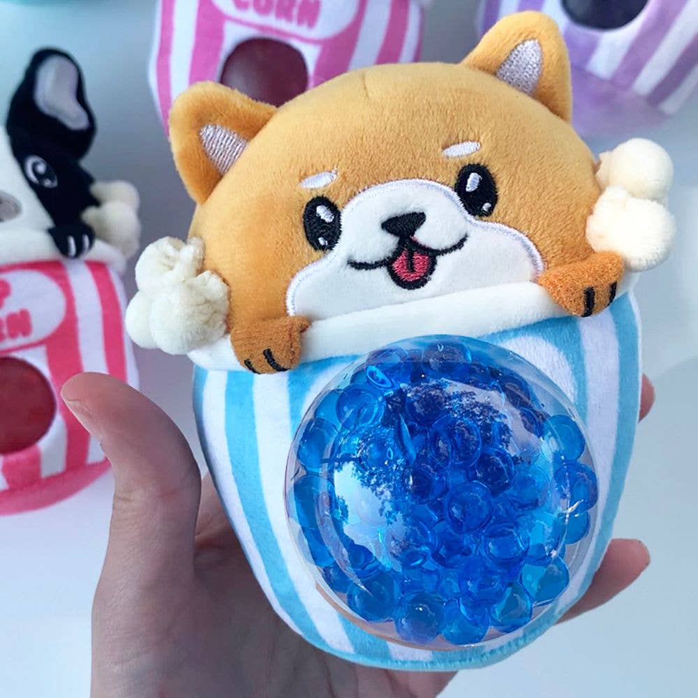 Pup Corn Puppies - Sensory Beadie Buddies Squishy Toy
