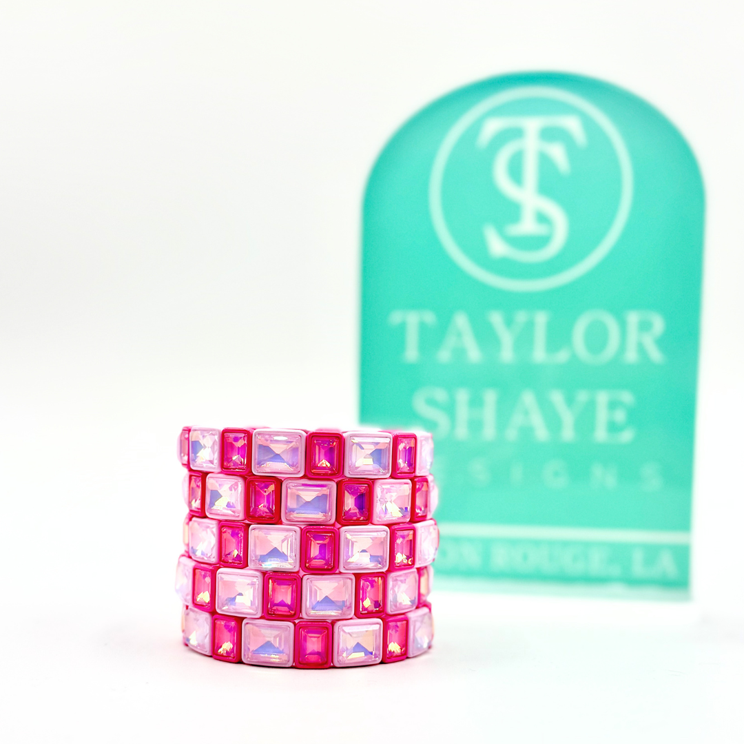 Suze Bracelet: Pink