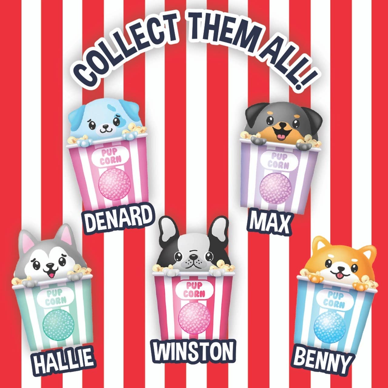Pup Corn Puppies - Sensory Beadie Buddies Squishy Toy