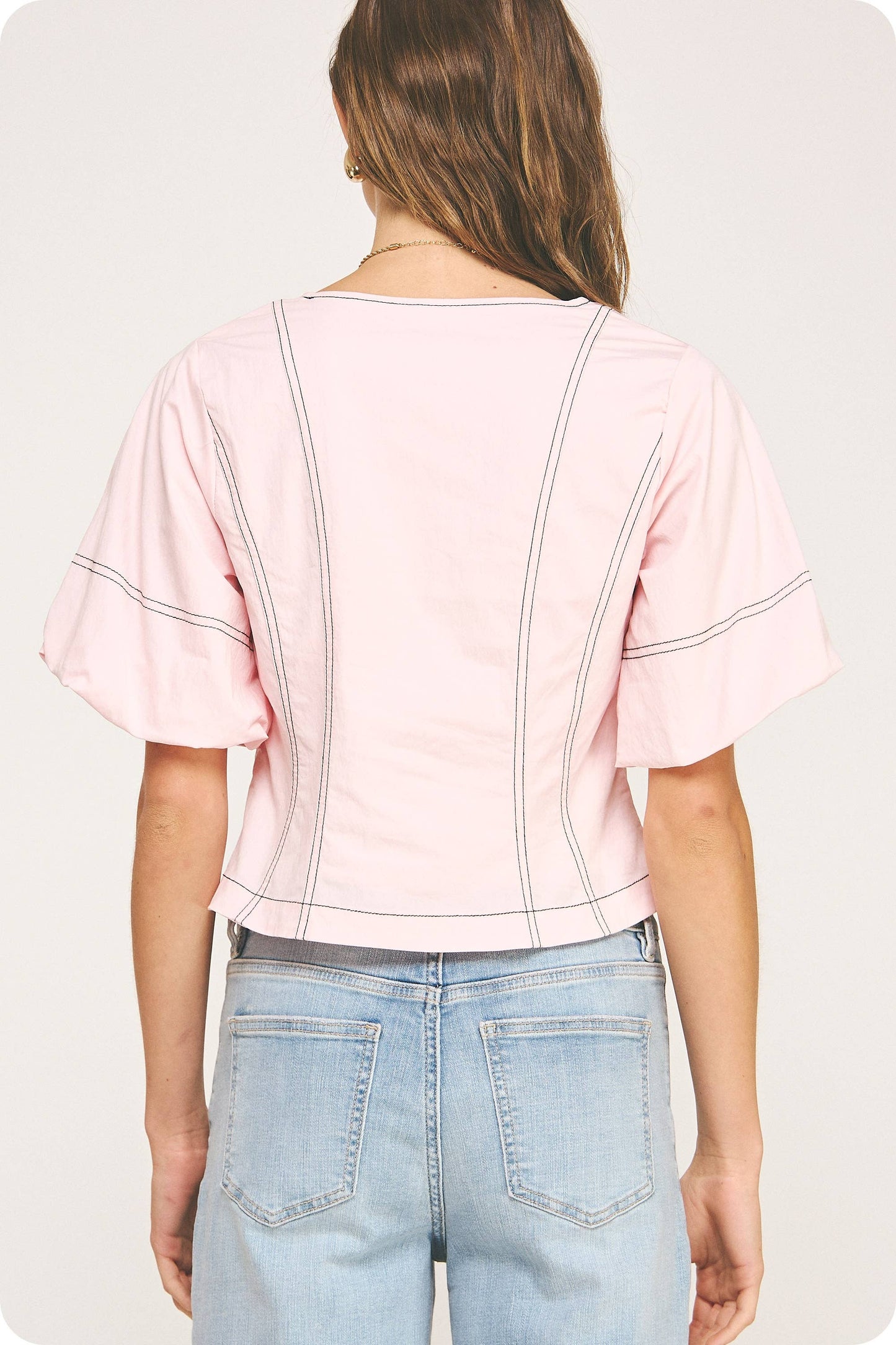 The Peony Stitch Top