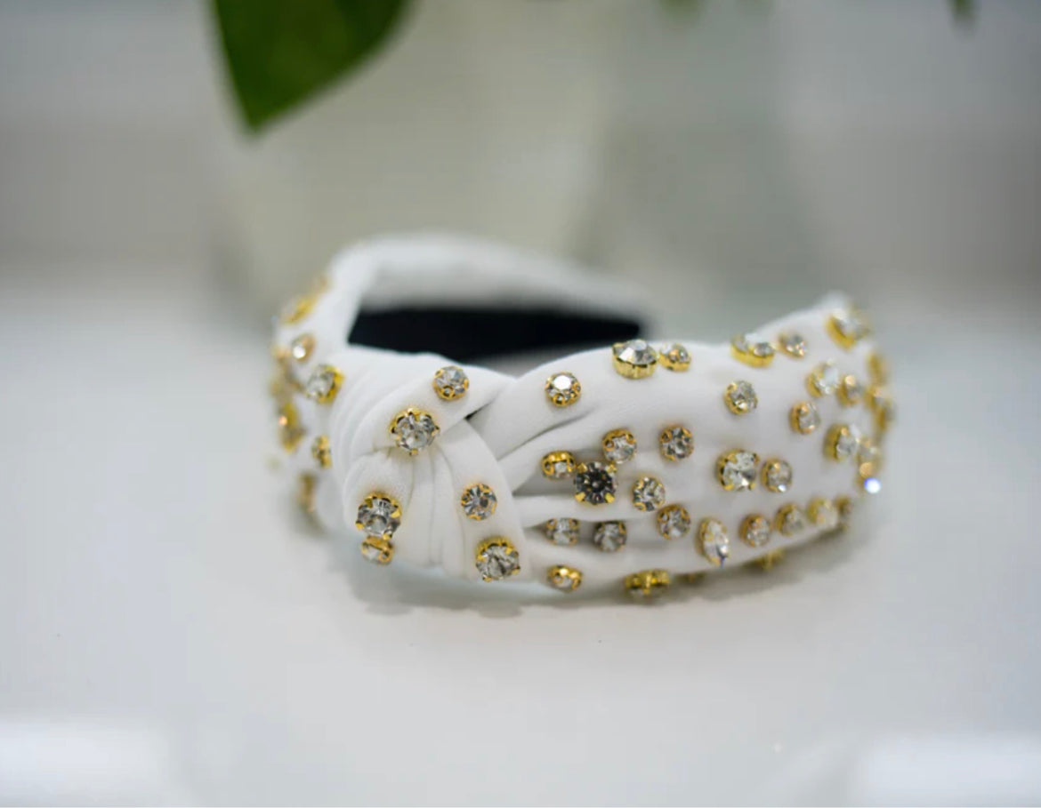 Glam Headband - White