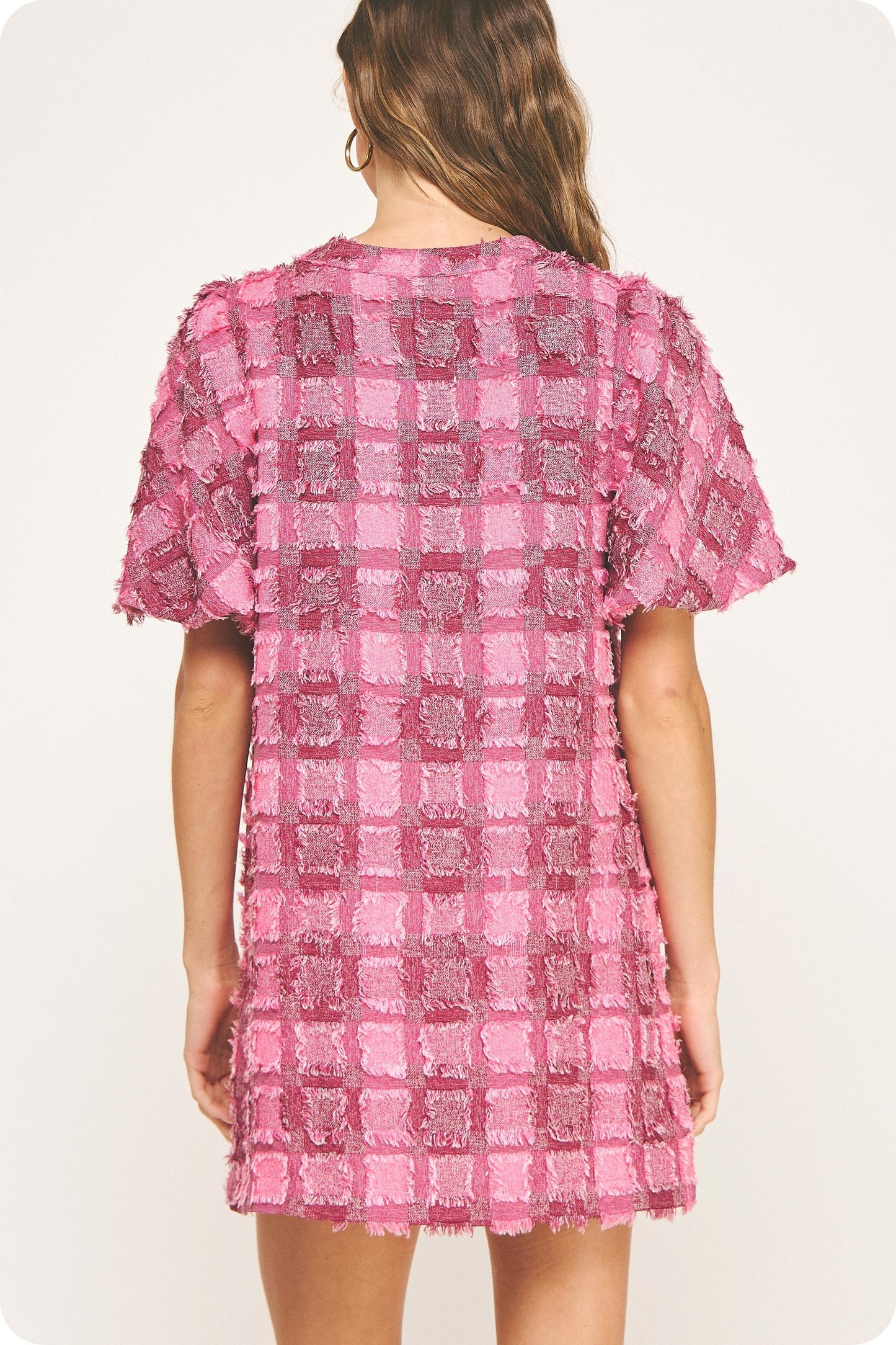 Pink Tweed Dream Dress