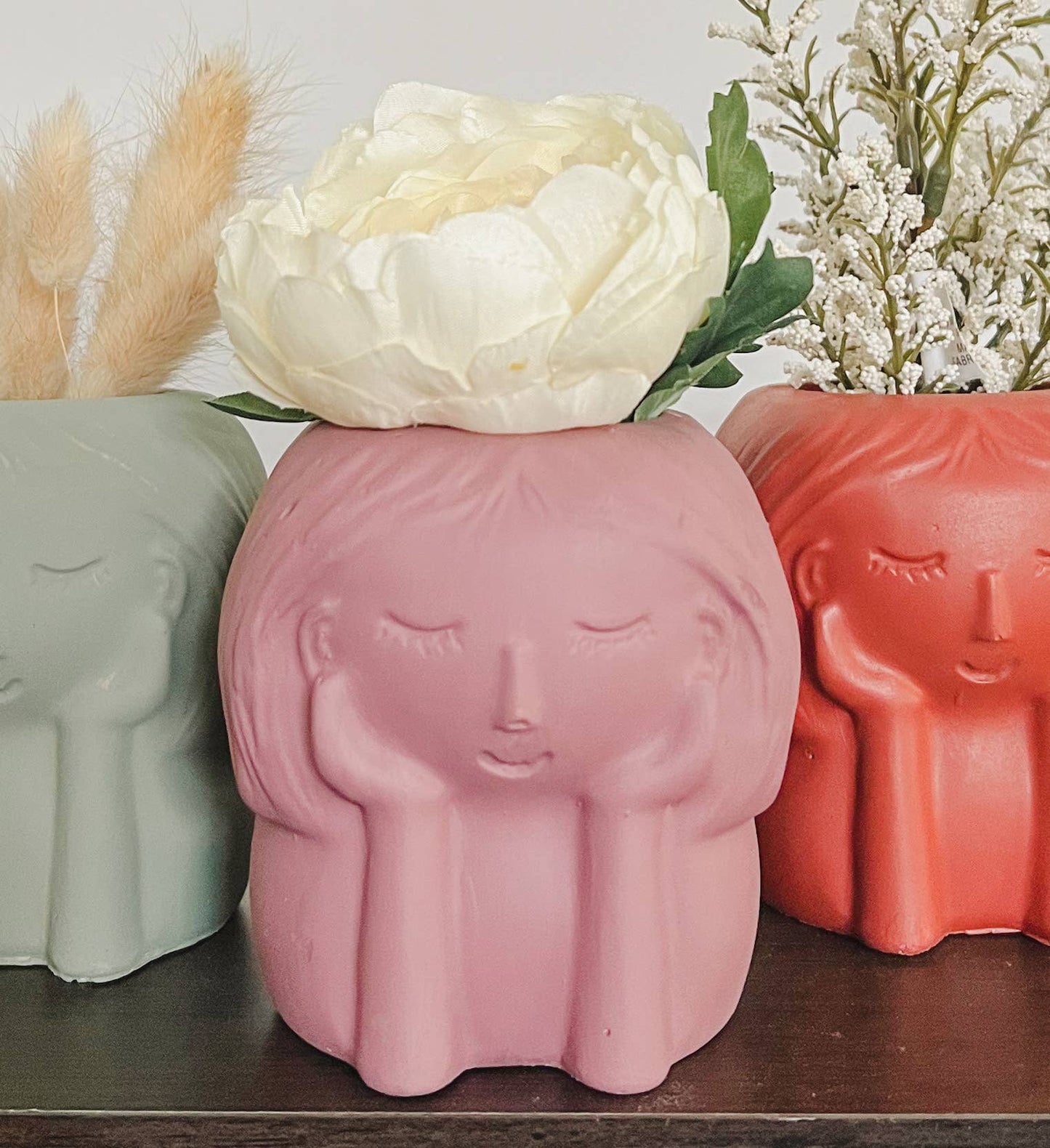 Little Lady Concrete Vase