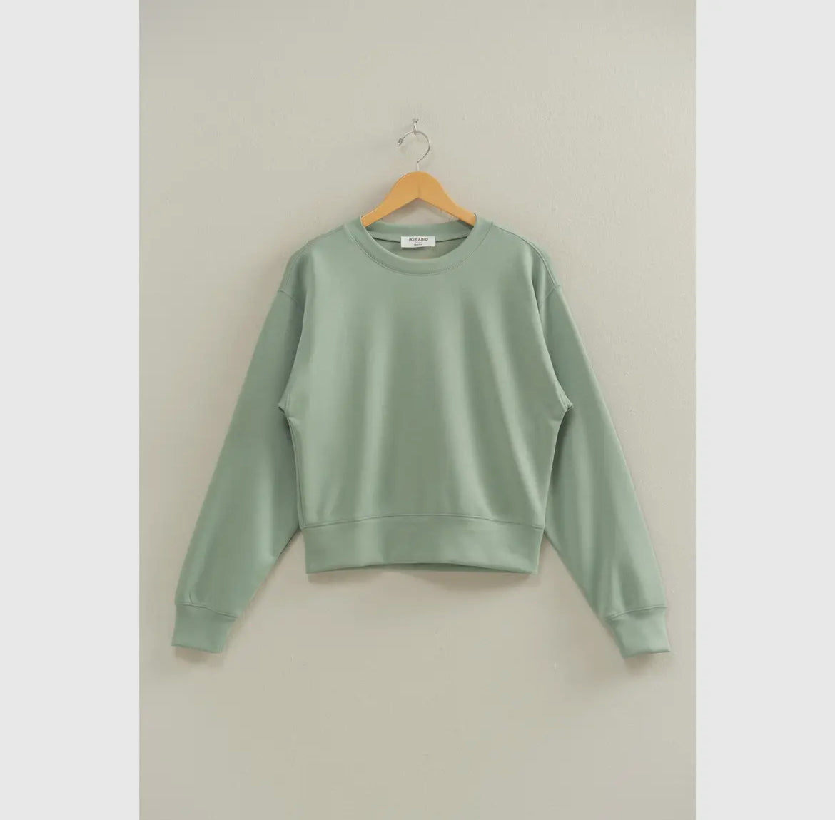 Classic Crew Long Sleeve Pullover Top