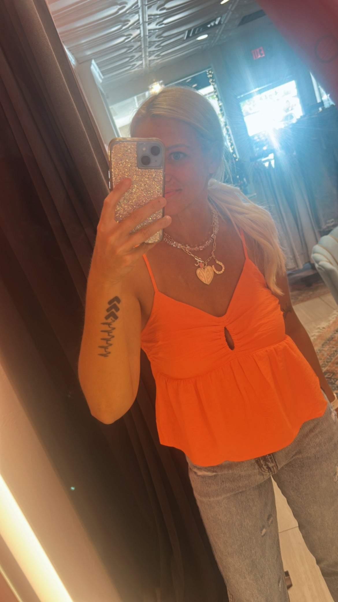 The Sideline Sweetheart Top