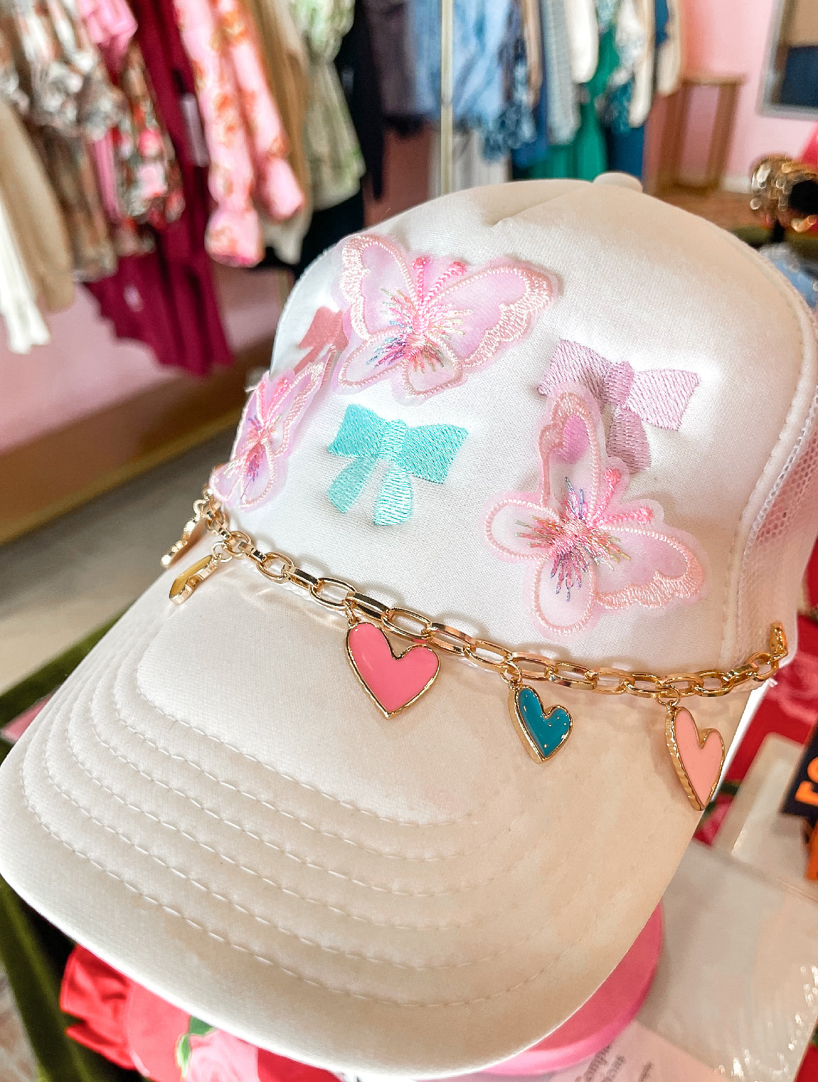 Hat Charm Chain - Milo & Lily Boutique