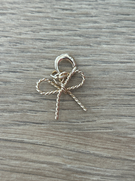 Charm Bar: Gold Bow - Milo & Lily Boutique