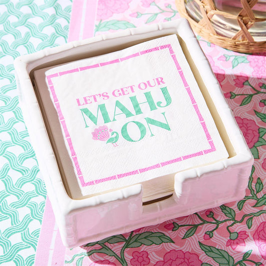Let’s Get Our Mahj On Cocktail Napkins