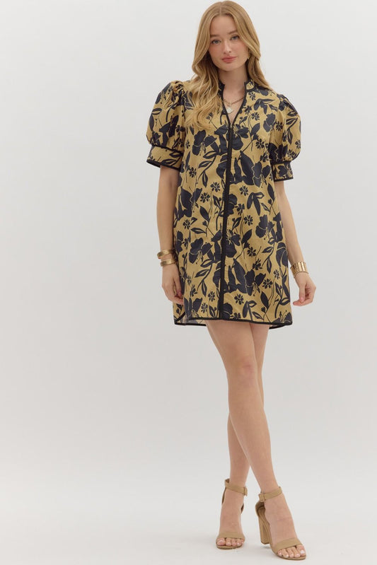 The Golden Dandy Dress