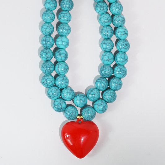 You Have My Heart Red Necklace - Milo & Lily Boutique