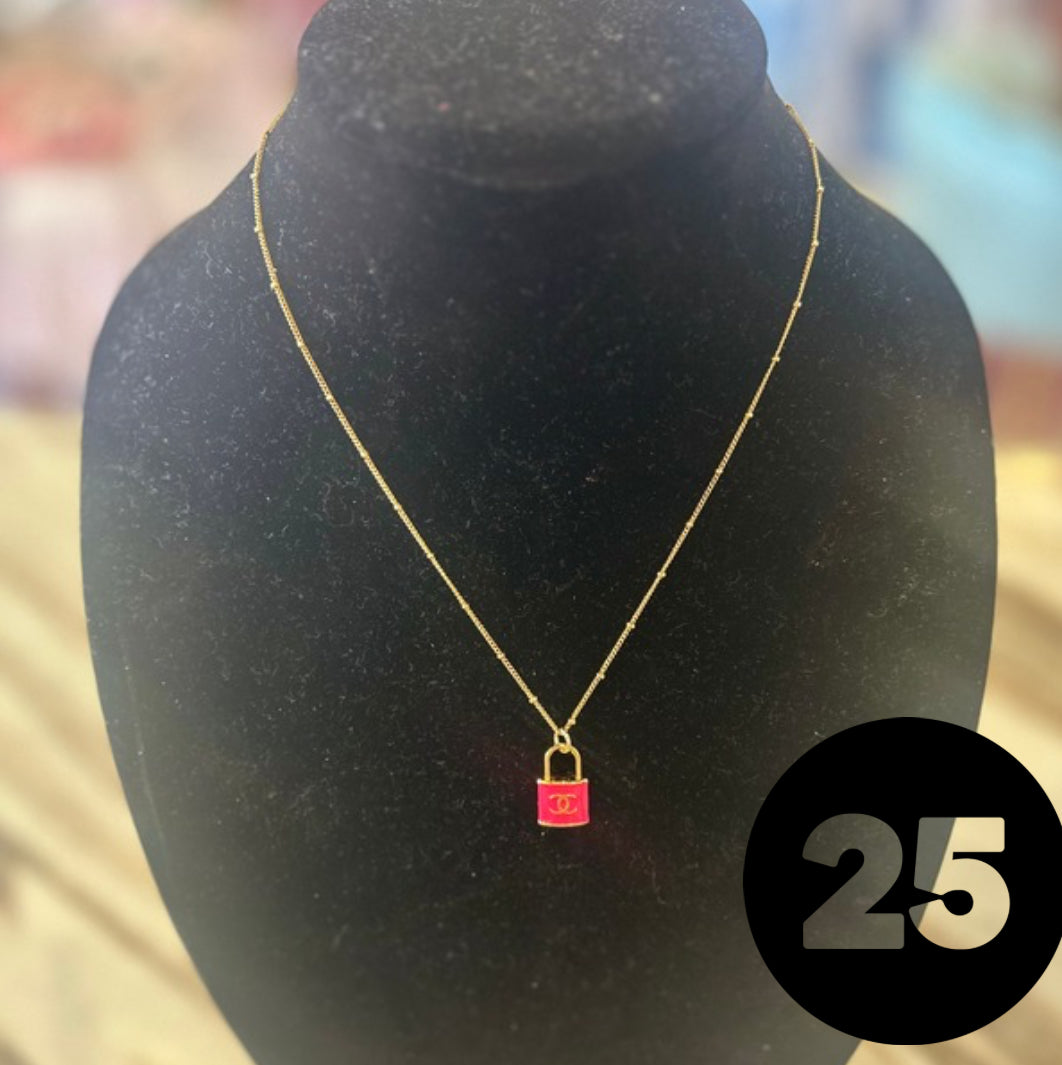 Upcycled Authentic Vintage Chanel Button Rings & Necklaces